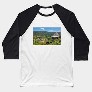 Kulen Vakuf Viewed from Ostrovica Castle, Bosnia Baseball T-Shirt